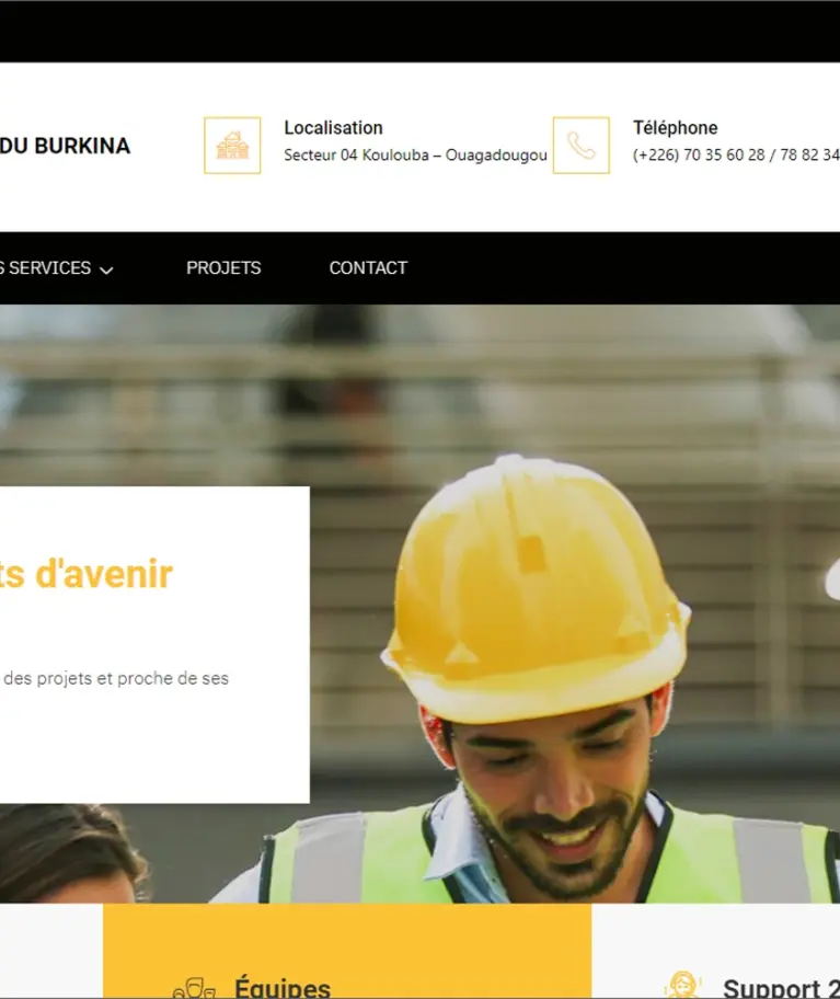 GRANDS TRAVAUX DU BURKINA